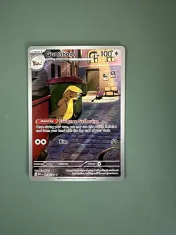 Gumshoos 153/132 Full Art Holo Illustration Rare Mega Evolution Pokemon 2025 NM+ - Image 1