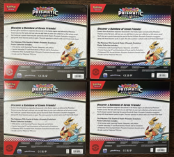 Lot of 4 Pokemon PRISMATIC EVOLUTIONS Poster Collection Factory Sealed Beautiful - Image 2