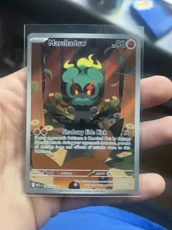 Marshadow Illustration Rare Mega Evolutions Pokemon TCG English NM ships today! - Image 1