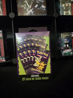 Pokemon Trick or Trade Booster Pack Set - 15 Packs 2025 - Image 1