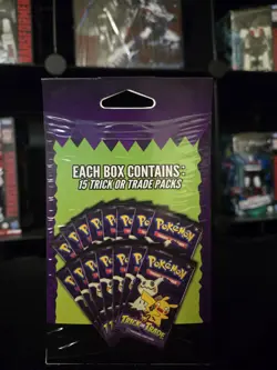 Pokemon Trick or Trade Booster Pack Set - 15 Packs 2025 - Image 2