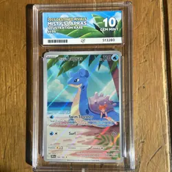 Pokemon TCG - Ace 10 Mistys Lapras Illustration Rare Destined Rivals 194/182 - Image 1