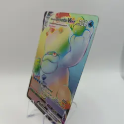 POKEMON - VIVID VOLTAGE - GALARIAN DARMANITAN VMAX - 187/185 - FULL ART RAINBOW - Image 3