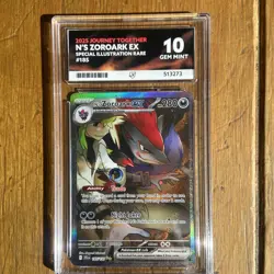N’s Zoroark EX 185/159 Pokemon Journey Together ACE 10 #2 - Image 1