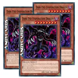 3x DARK END EVAPORATION DRAGON • Comune • INFO EN011 • 1Ed • Yugioh! • ANDYCARDS - Image 1