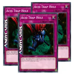 3x ACID TRAP HOLE (SPEED DUEL) (Buco Trappola Acido) Comune • SBCB EN102 YUGIOH! - Image 1