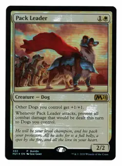 Magic the Gathering MTG Card: Pack Leader FOIL #392 Promo M21 Core Set Rare! NM - Image 1