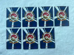 Misty Gym Hero Lot of 7 Pokemon Cards MP/HP - Image 2
