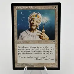 MTG Enlightened Tutor - Mirage Set - Magic the Gathering Card NM - Image 1
