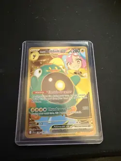 Iono's Bellibolt EX Sir 188/159 SV09 Holo Pokemon TCG Card Journey Together - Image 1