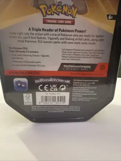 Pokemon TCG Slaking Triple Whammy Collection Tin Promo Holo Cards Set of 3 - Image 5