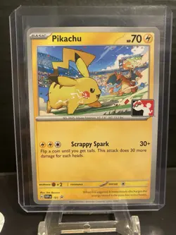 NM Pikachu SVP101 Black Star Promo Play League Pokemon Card TCG - Image 1