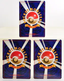 Pichu Neo Genesis 172 Excellent Japanese Pokemon Card LV.5 HP30 Set of 3 - Image 3