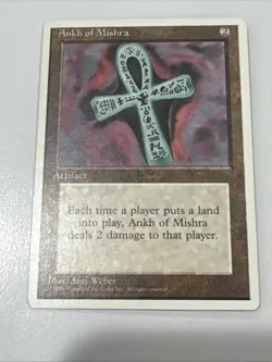 1x NM Ankh Of Mishra From Fourth Edition - Image 1