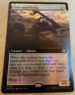 Anticausal Vestige #317 Foil (Extended Art) Edge of Eternities - Mtg - Image 1