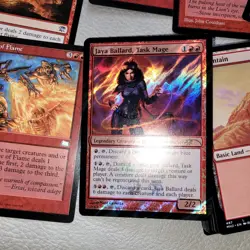 Magic Whole COMMANDER Deck MTG - Jaya HOTTIE BURNING RED HOT Direct DAMAGE BURNS - Image 1