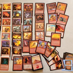 Magic Whole COMMANDER Deck MTG - Jaya HOTTIE BURNING RED HOT Direct DAMAGE BURNS - Image 2