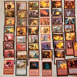 Magic Whole COMMANDER Deck MTG - Jaya HOTTIE BURNING RED HOT Direct DAMAGE BURNS - Image 3