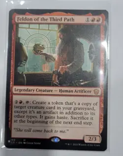 Magic the Gathering MTG Feldon of the Third Path (169) Commander 2021 NM - Image 1