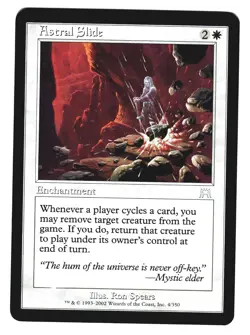 Magic The Gathering MTG - Onslaught ONS 2002 - #4 Astral Slide FOIL x1 - Image 1