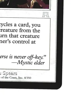 Magic The Gathering MTG - Onslaught ONS 2002 - #4 Astral Slide FOIL x1 - Image 5