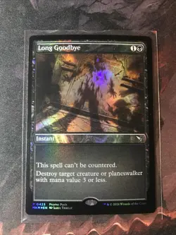 MTG Long Goodbye FOIL Promo Murders at Karlov Manor MKM 0423 NM - Image 1