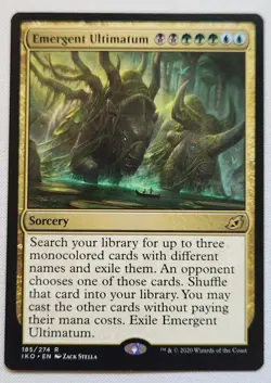 MTG Magic [x1] Emergent Ultimatum [x1] Ikoria: Lair of Behemoths M/NM - Image 1
