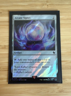 Arcane Signet (0332) (Surge Foil) Commander: Final Fantasy Surge Foil NM - Image 1