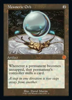 MTG Mesmeric Orb - Retro Frame NM-Mint The Brothers' War: Retro Frame Artifacts - Image 1