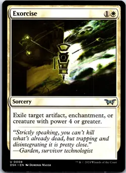 Exorcise (008) Duskmourn: House of Horror DSK MTG Magic - Image 1