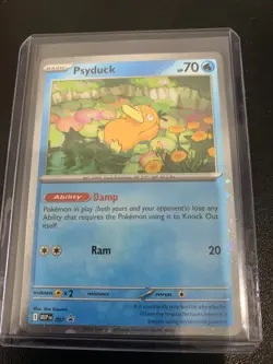Pokemon TCG Psyduck 007 Black Star Promo Mega Evolution MINT/Near Mint - Image 1