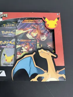 Pokemon TCG Celebrations Collection Lance’s Charizard V Box BRAND NEW SEALED - Image 3
