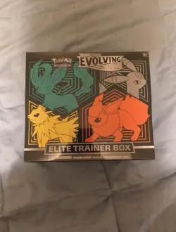 Pokemon TCG Sword and Shield Evolving Skies Elite Trainer Box ETB Sealed - Image 1