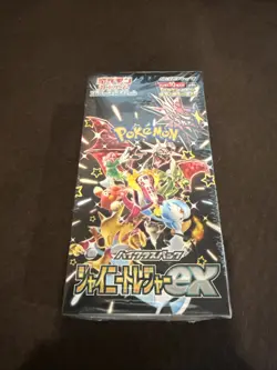 Pokemon TCG: Scarlet & Violet High Class Shiny Treasure ex Booster Box 4521329394824 - Image 1