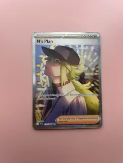 Pokemon N's Plan 170-086 Special Illustration Rare S&V Black Bolt - Image 1