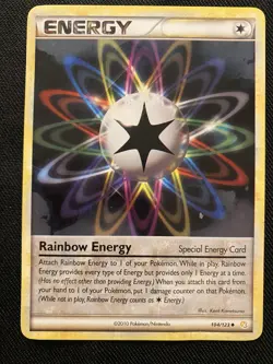 Pokemon TCG Rainbow Energy Heartgold Soulsilver 104/123 Regular Mint - Image 1