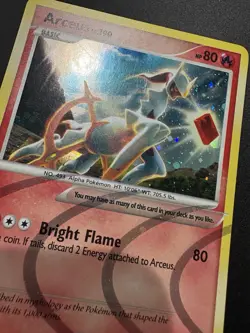 Pokemon Arceus AR3 Holo Rare Platinum TCG 2009 - Image 2