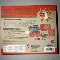 Pokemon TCG XY Evolutions Charizard ETB Elite Trainer Box RARE (Fair Condition) - Image 2