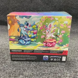 POKEMON Prismatic Evolutions Mini Tin Display, Sealed Box is Worn - Image 3