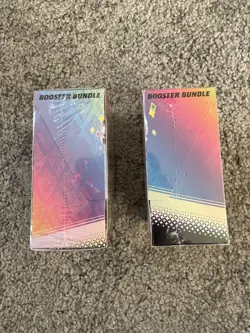 2 x Pokemon Scarlet & Violet Prismatic Evolutions Booster Bundles SEALED IN HAND - Image 3