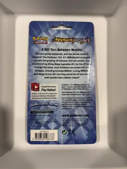 Pokemon TCG XY Breakpoint Checklane Blister Booster Pack Pikachu XY95 Promo - Image 2