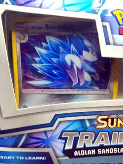 2018 Pokemon TCG Sun & Moon Trainer Kit Alolan Sandslash / Ninetales HOLO Sealed - Image 2