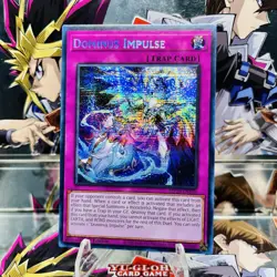 Yugioh Dominus Impulse MP25-EN116 Prismatic Secret Rare 1st Ed Near Mint - Image 1