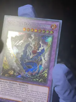 Snake-Eyes Doomed Dragon Secret Rare SUDA-EN035 Near Mint 1st Ed Yu-Gi-Oh! - Image 4