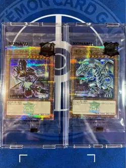 Yu gi oh Dark Magician Blue Eyes White Dragon Tokyo Dome Promo TD01 TD02-JP001 - Image 2