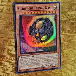 Nibiru, the Primal Being RA01-EN015 Super Rare 1st Ed NM Yu-Gi-Oh TCG - Image 1