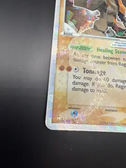Regirock 98/101 EX Hidden Legends Shattered Ice Pokemon Card - Image 4