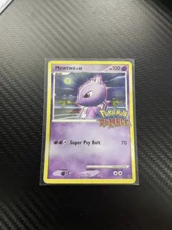 Pokemon card TCG Mewtwo Pokemon Rumble 9/16, LP-MP condotion - Image 1