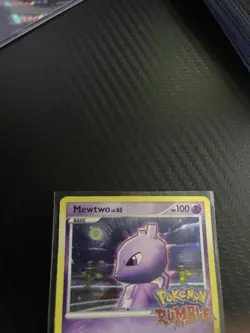 Pokemon card TCG Mewtwo Pokemon Rumble 9/16, LP-MP condotion - Image 3