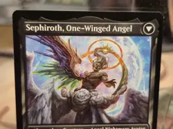 M 0115 Sephiroth, Fabled SOLDIER NM MTG Card Final Fantasy Rare Black FFVII - Image 5